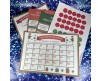 Kit dell’Elfo di Natale per bambini personalizzato spilletta con nome lettere di Babbo Natale certificato di adozione Calendario adesivi pupazzo spilletta porticina