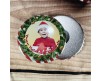 Calamita natalizia personalizzata con foto e frase idea regalo di Natale per amici parenti nonni zii pensierino ricordo segnaposto capodanno