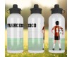 Set coordinato Calcio bambini, Borraccia, Portamerenda, Zainetto, Tovaglietta, Tazza in plastica personalizzati con nome e numero