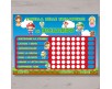 Tabella delle ricompense per bambini a tema Idraulico Mario personalizzato con nome 1 poster 80 adesivi 7 azioni e premi Luigi videogioco