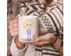 Tazza mug personalizzata con ritratto caricaturale di bambina e nome idea regalo compleanno anniversario festa della mamma figlia nipote