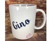 Tazza mug personalizzata con ritratto caricaturale di ragazzo e nome idea regalo compleanno anniversario festa del papà amico fratello