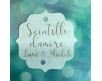 15 Tag personalizzati per Scintille Cartoncino stelle filanti ingresso sposi matrimonio ballo nozze animazione matrimonio estate torta