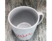 Tazza mug personalizzata con ritratto caricaturale di ragazza e nome idea regalo compleanno anniversario festa della mamma amica sorella